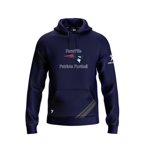 [FOLHSMNV-YXS-LOGO1] Decker Summit Hoodie (Youth XS, Navy, Logo 1)