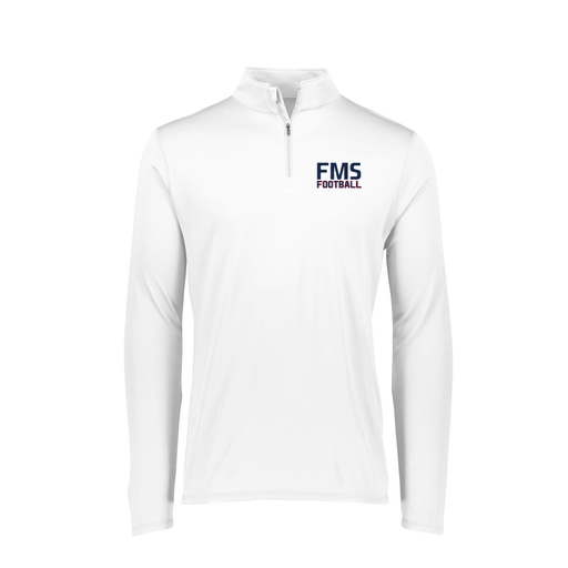 [FTLQFLWH-FAXS-LOGO2] Decker Women's Flex-Lite 1/4 Zip Shirt (Female Adult XS, White, Logo 2)