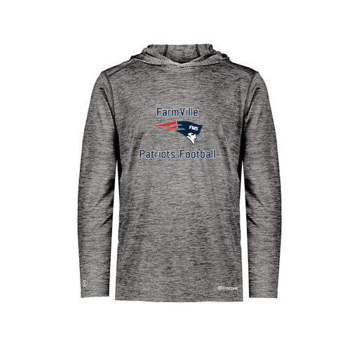 [FOLHCGBK-AS-LOGO1] Decker Men's Charge Hoodie (Adult S, Black, Logo 1)