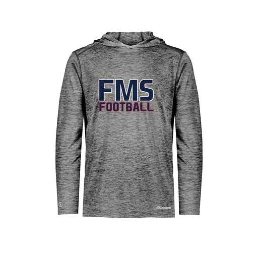 [FOLHCGBK-YS-LOGO2] Decker Youth Charge Hoodie (Youth S, Black, Logo 2)